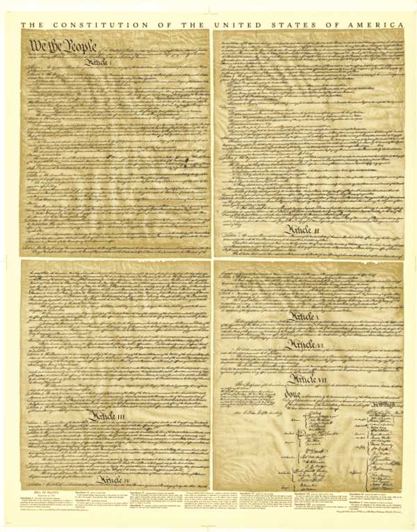 A page of old papers with writing on them.